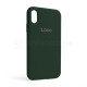 Чохол Full Silicone Case для Apple iPhone Xr atrovirens green (54) TPS-2710000206378