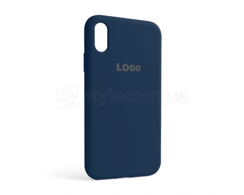 Чохол Full Silicone Case для Apple iPhone Xr blue cobalt (36) TPS-2710000206385