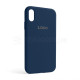 Чохол Full Silicone Case для Apple iPhone Xr blue cobalt (36) TPS-2710000206385