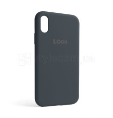Чохол Full Silicone Case для Apple iPhone Xr dark grey (15) TPS-2710000206408 2710000206408