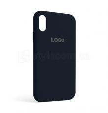 Чохол Full Silicone Case для Apple iPhone Xr dark blue (08) TPS-2710000206392 2710000206392
