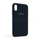 Чохол Full Silicone Case для Apple iPhone Xr dark blue (08) TPS-2710000206392