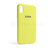 Чохол Full Silicone Case для Apple iPhone Xr flash lime (41) TPS-2710000206415