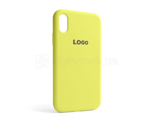 Чохол Full Silicone Case для Apple iPhone Xr flash lime (41) TPS-2710000206415