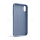 Чохол Full Silicone Case для Apple iPhone Xr lavander grey (28) TPS-2710000206453