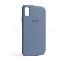 Чохол Full Silicone Case для Apple iPhone Xr lavander grey (28) TPS-2710000206453