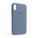 Чохол Full Silicone Case для Apple iPhone Xr lavander grey (28) TPS-2710000206453