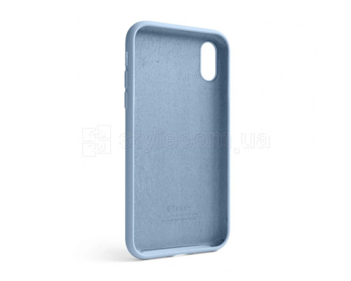 Чохол Full Silicone Case для Apple iPhone Xr light blue (05) TPS-2710000206460