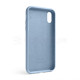 Чохол Full Silicone Case для Apple iPhone Xr light blue (05) TPS-2710000206460