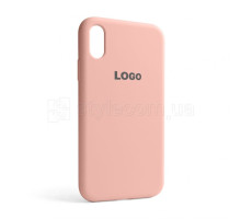 Чохол Full Silicone Case для Apple iPhone Xr light pink (12) TPS-2710000206477