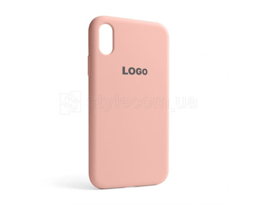 Чохол Full Silicone Case для Apple iPhone Xr light pink (12) TPS-2710000206477