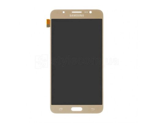 Дисплей (LCD) для Samsung Galaxy J7/J710 (2016) з тачскріном gold (Oled) Original Quality TPS-2710000119838