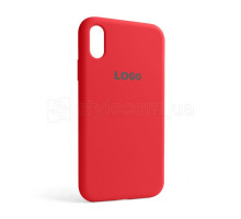 Чохол Full Silicone Case для Apple iPhone Xr red (14) TPS-2710000206521