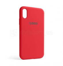 Чохол Full Silicone Case для Apple iPhone Xr red (14)