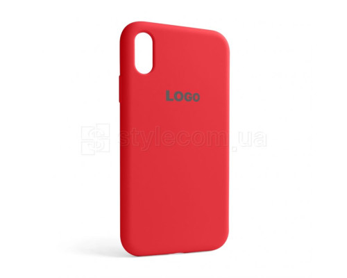 Чохол Full Silicone Case для Apple iPhone Xr red (14) TPS-2710000206521