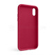 Чохол Full Silicone Case для Apple iPhone Xr rose red (37) TPS-2710000206538