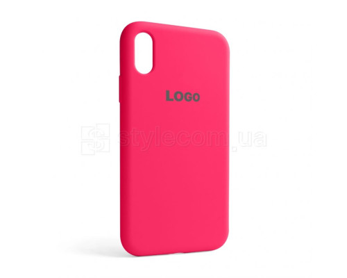 Чохол Full Silicone Case для Apple iPhone Xr shiny pink (38) TPS-2710000206545