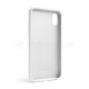 Чохол Full Silicone Case для Apple iPhone Xr white (09) TPS-2710000206569