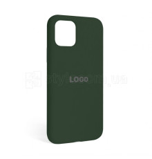 Чохол Full Silicone Case для Apple iPhone 12, 12 Pro atrovirens green (54)