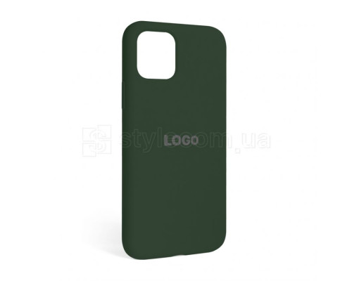 Чохол Full Silicone Case для Apple iPhone 12, 12 Pro atrovirens green (54) TPS-2710000206576