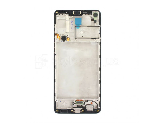 Дисплей (LCD) для Samsung Galaxy A21s/A217 (2020) з тачскріном та рамкою black Service Original (PN:GH82-22988A) TPS-2710000206668