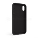 Чохол Full Silicone Case для Apple iPhone Xr black (18) TPS-2710000206361