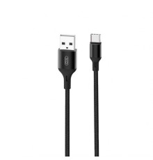 Кабель USB XO NB143 Type-C 2.1A 2м black TPS-2710000208006