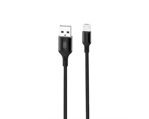 Кабель USB XO NB143 Micro 2.1A 2м black TPS-2710000207993