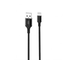 Кабель USB XO NB143 Lightning 2.1A black TPS-2710000207948