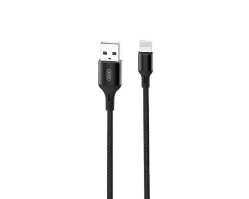 Кабель USB XO NB143 Lightning 2.1A black TPS-2710000207948