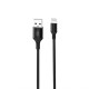 Кабель USB XO NB143 Lightning 2.1A black TPS-2710000207948