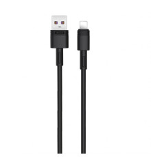 Кабель USB XO NB-Q166 Lightning Quick Charge 5A black