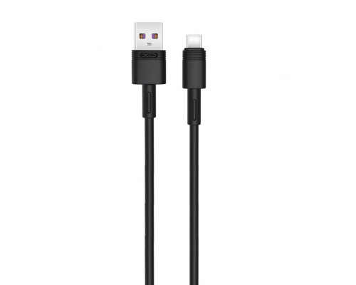 Кабель USB XO NB-Q166 Type-C Quick Charge 5A black