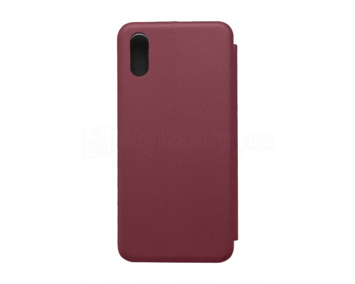 Чохол-книжка Premium для Xiaomi Redmi 9A marsala