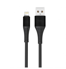 Кабель USB XO NB157 Lightning 2.4A black