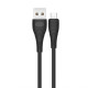 Кабель USB XO NB146 Micro 2.4A black