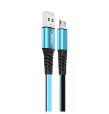 Кабель USB XO NB154 Micro 2A blue TPS-2710000208051