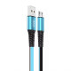 Кабель USB XO NB154 Micro 2A blue TPS-2710000208051