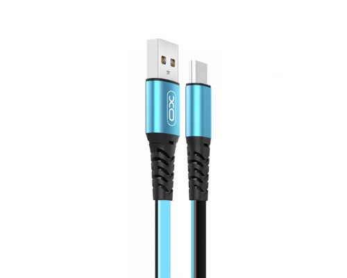 Кабель USB XO NB154 Type-C 2A blue