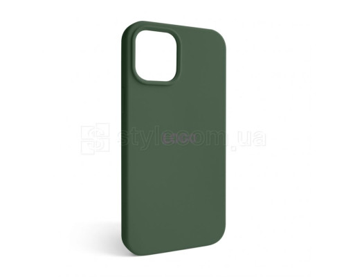 Чохол Full Silicone Case для Apple iPhone 12 Pro Max atrovirens green (54) TPS-2710000209348