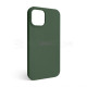 Чохол Full Silicone Case для Apple iPhone 12 Pro Max atrovirens green (54) TPS-2710000209348