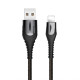 Кабель USB XO NB138 Lightning Quick Charge 2.4A black