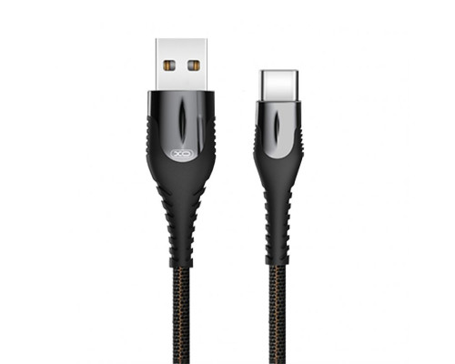 Кабель USB XO NB138 Type-C Quick Charge 2.4A black TPS-2710000208099