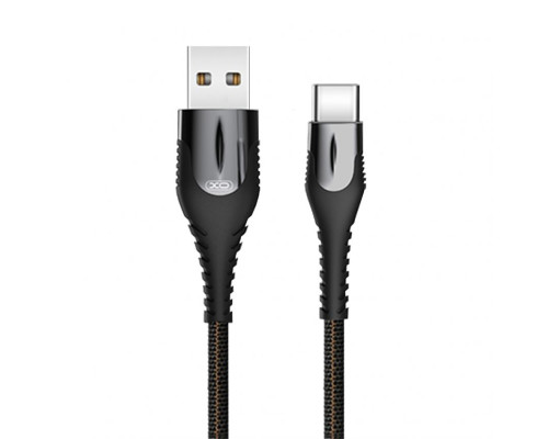 Кабель USB XO NB138 Type-C Quick Charge 2.4A black