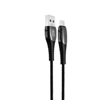 Кабель USB XO NB145 Micro 2.4A black TPS-2710000208730