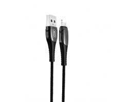 Кабель USB XO NB145 Lightning 2.4A black TPS-2710000208723