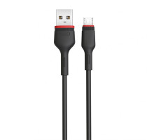 Кабель USB XO NB-P171 Micro 2.4A black
