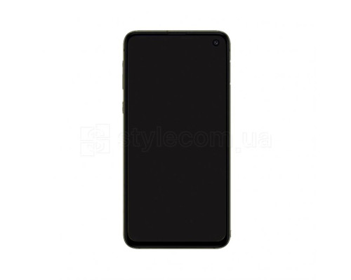 Дисплей (LCD) для Samsung Galaxy S10E/G970 (2019) з тачскріном та рамкою black Service Original (PN:GH82-18852A) TPS-2710000183426