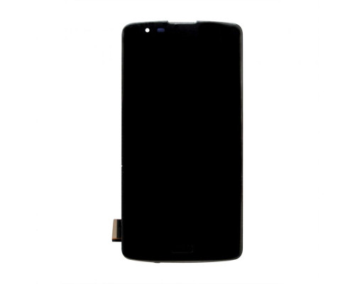 Дисплей (LCD) для LG K8 (2016) K350E, K350N, Phoenix 2 з тачскріном та рамкою black High Quality