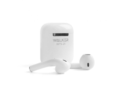 Навушники Bluetooth WALKER WTS-21 white